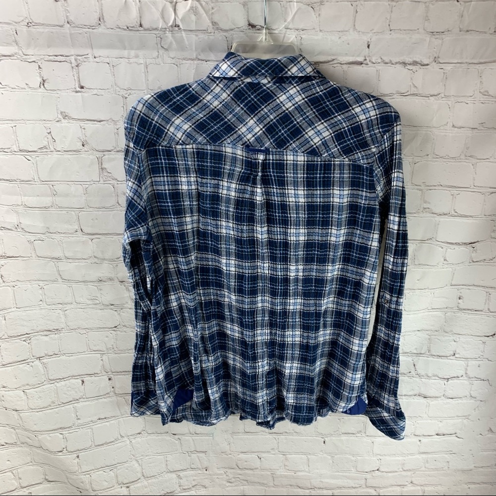 Kut from the Kloth Flannel Button Down Shirt - Picture 5 of 7